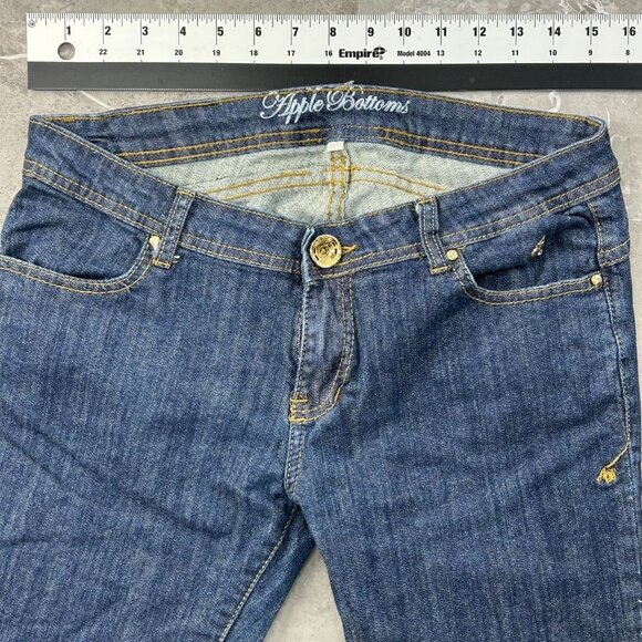 Vintage Apple Bottom Jeans Size 9/10 y2k Hip Hop Streetwear Embroidered 9 / 10 - Picture 13 of 15